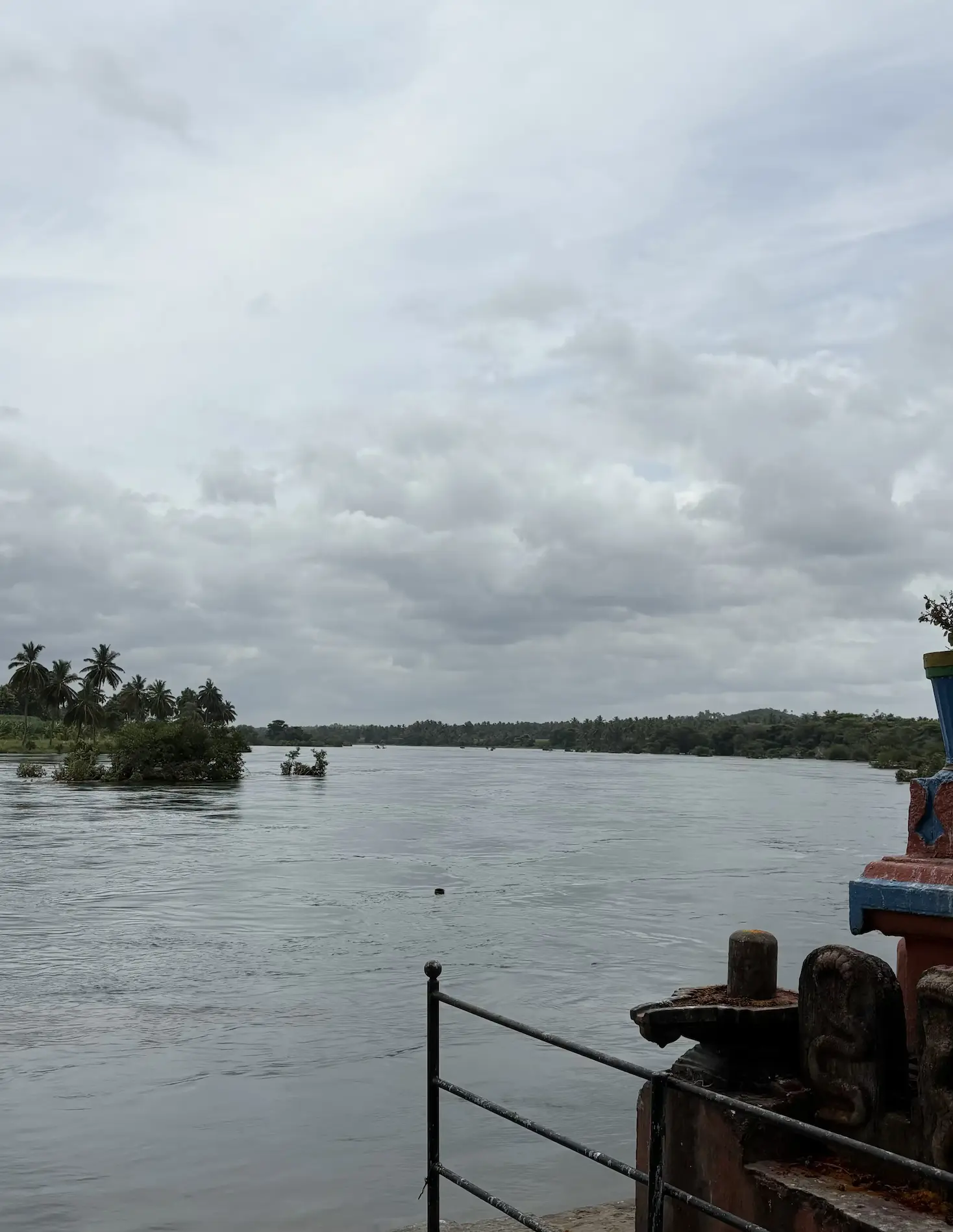 The Kaveri river at Srirangapatnam.